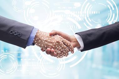 shake an AI hand