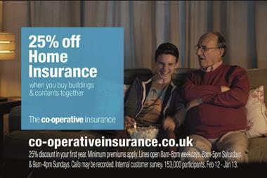 The Co-Operative Insurance advert