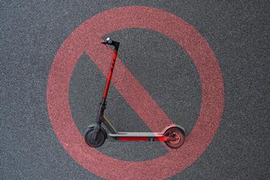 e-scooter ban
