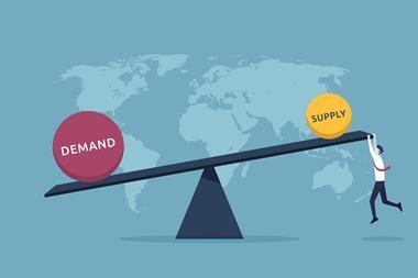 supply, demand, see saw