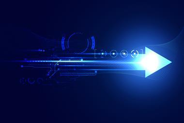 data driven, arrow