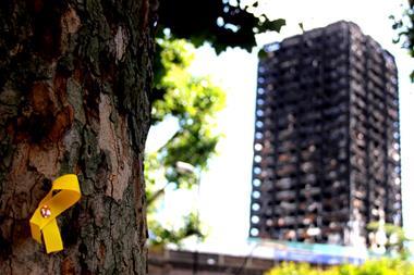Grenfell burnt