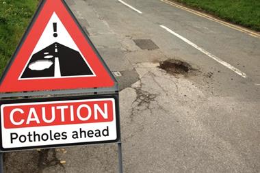 potholes