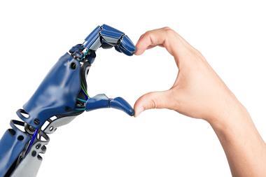 Heart hands robot