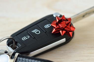 present, car keys