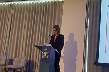 Tracy-Lee Kus at Cyber Risk Conference