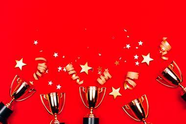 gold award, trophies