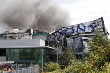 sony centre enfield after riots