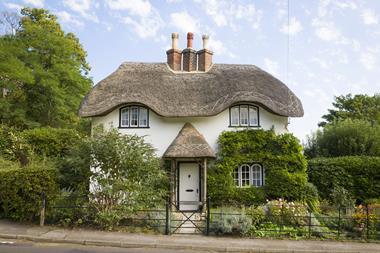 thatched roof