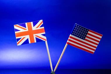 flags UK and US