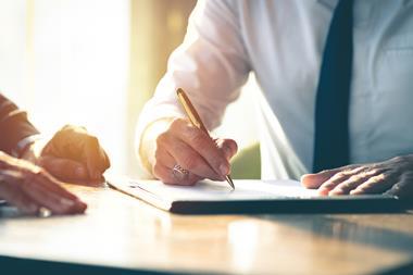 sign contract
