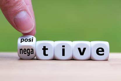 negative into positive change