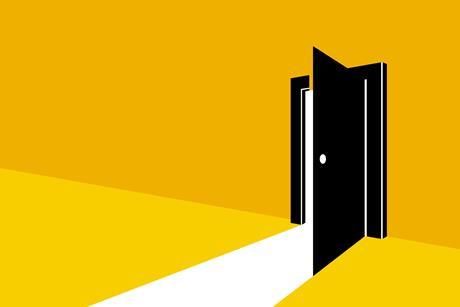 Open door