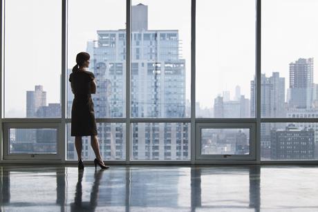 woman boss office