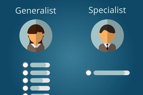 generalist, specialist