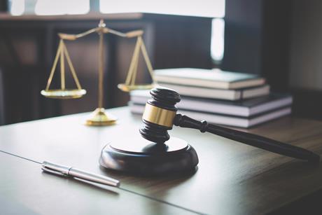 law scales and hammer