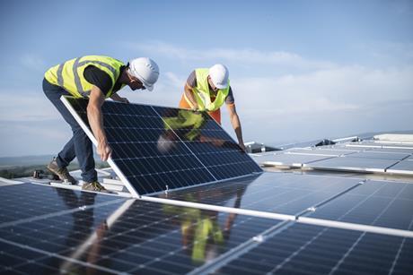 solar panels install