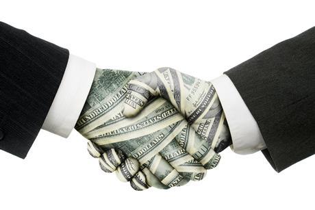 money hands