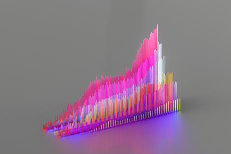 investment financial graph concept