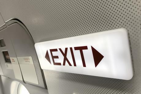 exit plane