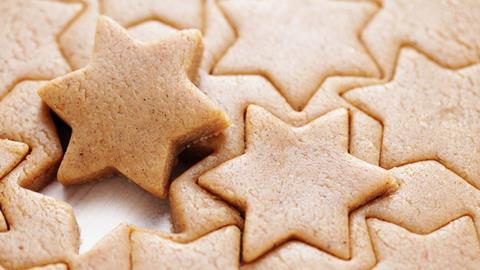 cookie cut stars