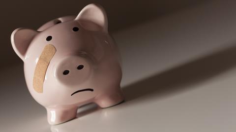piggy bank, financial stress
