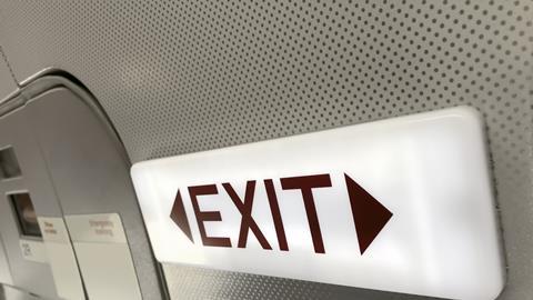 exit plane