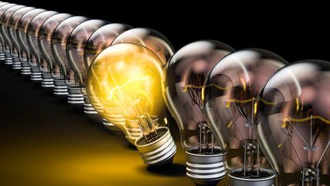 idea innovation lightbulbs