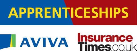 Aviva IT Apprenticeships white logo