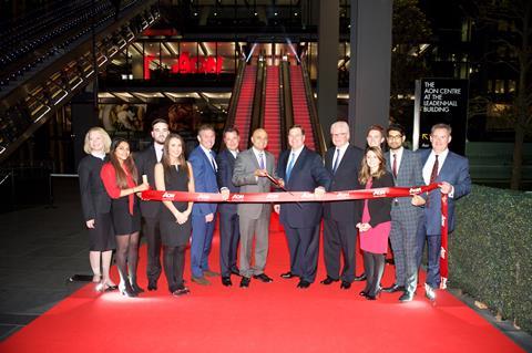 Aon hq ribbon cutting leadenhall (2)