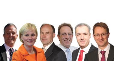 Nominees for the Insurer CEO's CEO Award at the Insurance Times Awards 2013