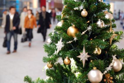 christmas shopping mall decorations
