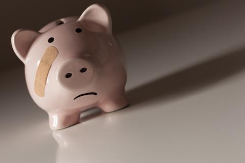 piggy bank, financial stress