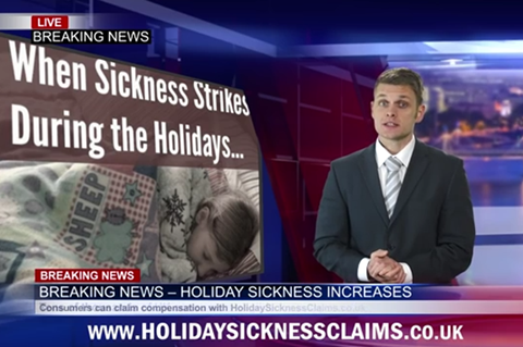 holiday sickness claims