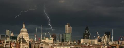 Stormy London