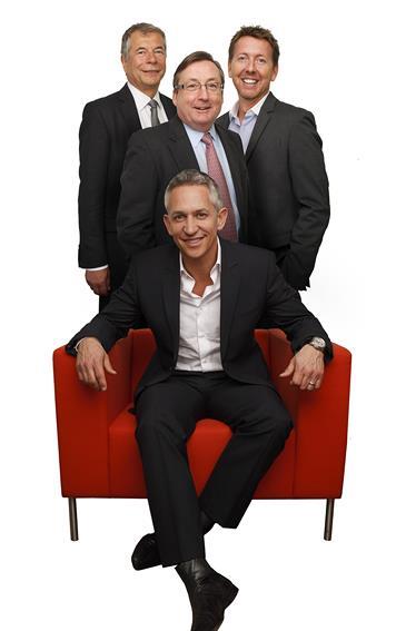 Steve Broughton, Barry Smith, Gary Lineker, Richard King