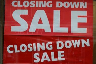 Closing down sale