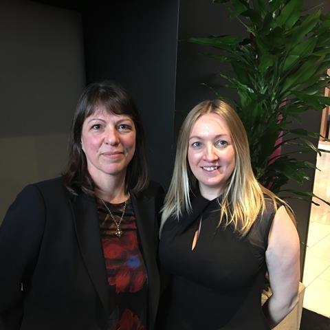 Davies Group HR director Anne Thorne and earning and development manager Jo Spreckley