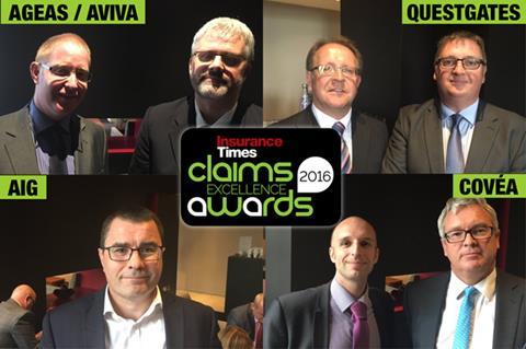 Ageas questgates Claims Awards