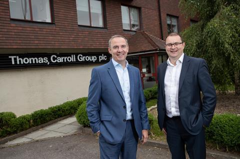 Rhys Thomas CEO (left) & Gareth Cotty Managing Director (right)