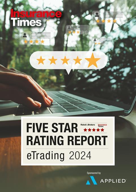 eTrading Report 2024 | Five Star Ratings | Insurance Times