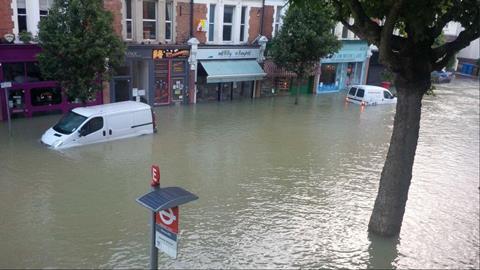 herne hill flood crispin sugden