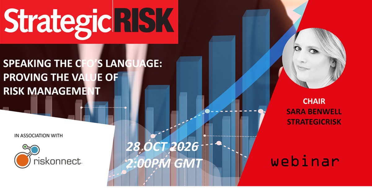 Webinar - Speaking the CFO's Language: Proving the Value of Risk Management