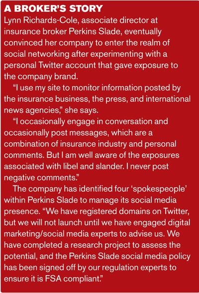 Social media: a broker's story